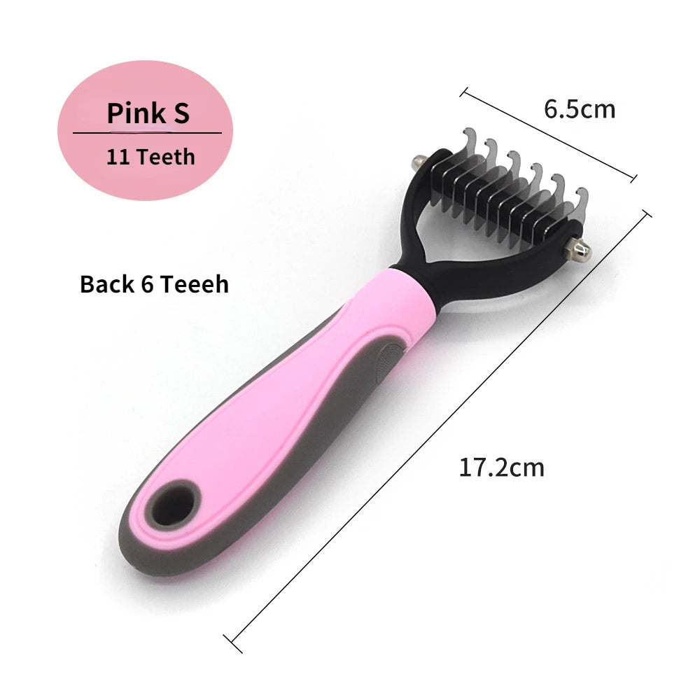 Brosse démêlante animaux
